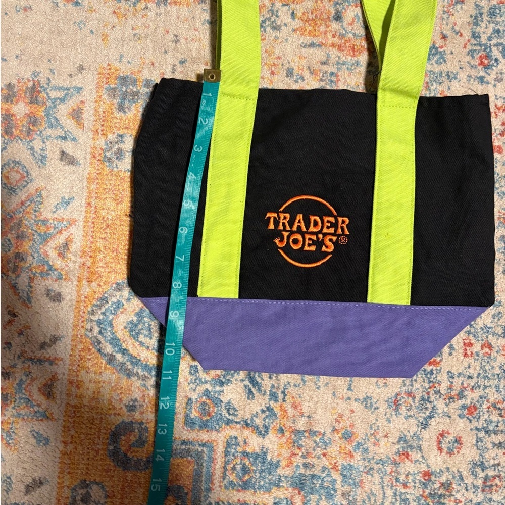 Trader Joe’s Halloween multi color mini tote - Picture 3 of 4